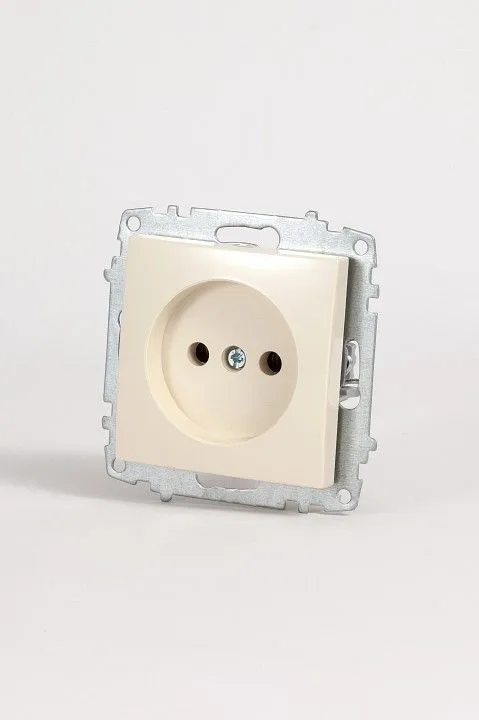 Розетка без заземления, без рамки Elbi Eleсtriс Zena Vega 609-010300-215