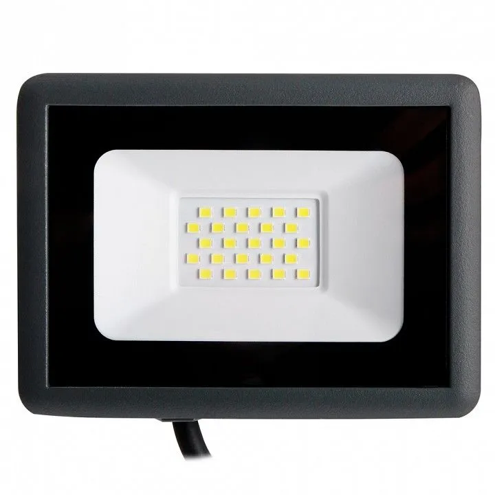 Настенно-потолочный прожектор Jazzway  СДО-10 20w 6500K GR IP65