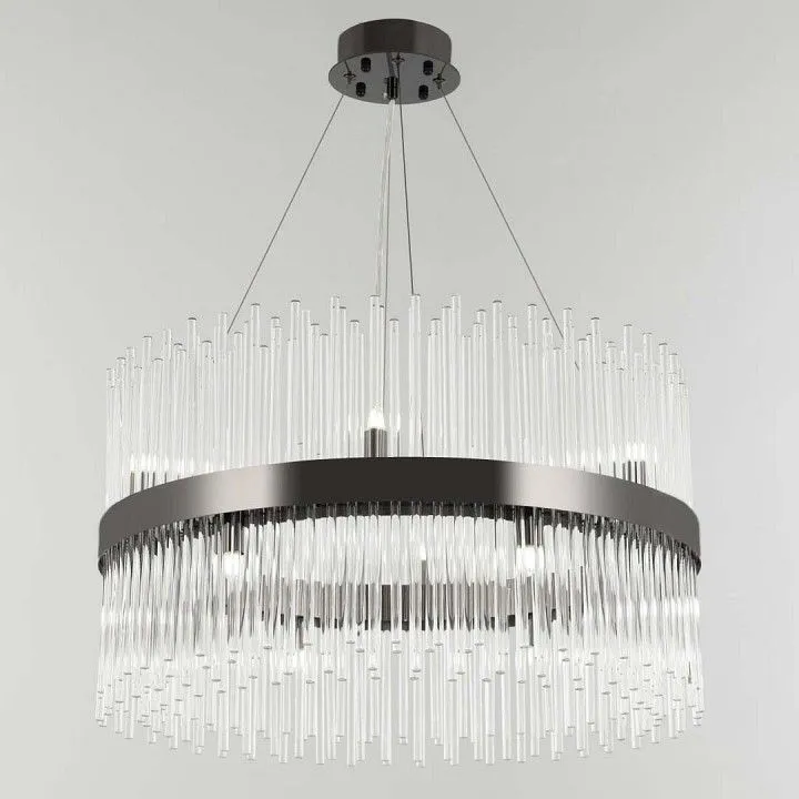 Подвесная люстра Arte Milano Бари 430110.600.12.G9.D1 BK