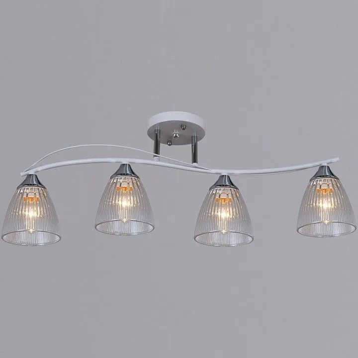 Люстра на штанге Reluce  87360-0.3-04 WH+CR