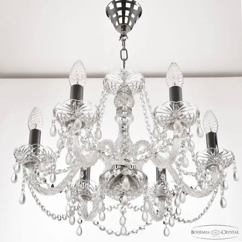 Подвесная люстра Bohemia Ivele Crystal 112 112/6/165 Ni V0300