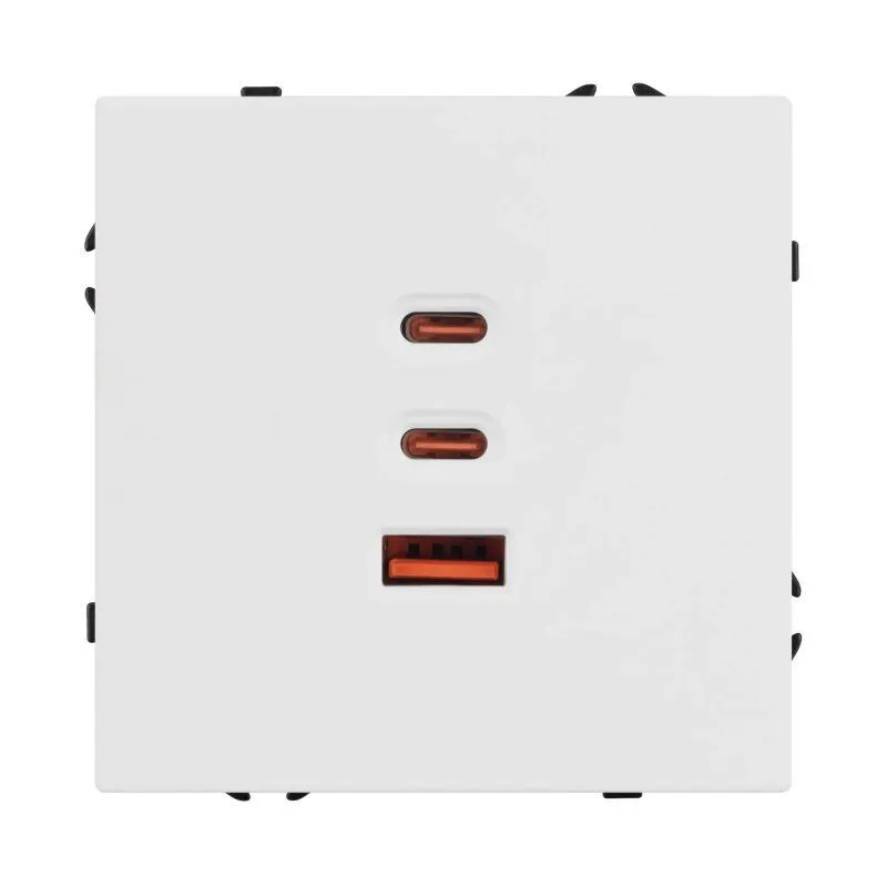 Механизм розетки 2хUSB type A и C Arlight NOBE 061839