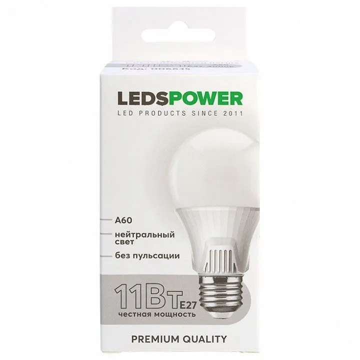 Лампа светодиодная LEDS POWER C37 E14 6Вт 4000K 006673