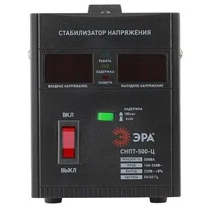 Стабилизатор напряжения Эра  СНПТ-500-Ц
