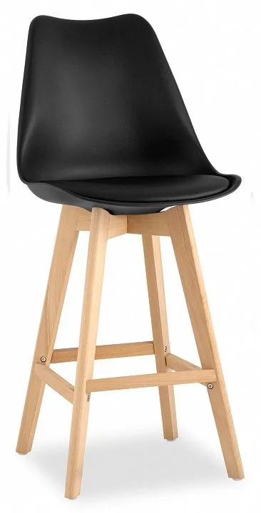 Кресло Stool Group Frankfurt Y815A-75CM black, УТ000025487 Кресло Stool Group Frankfurt Y815A-75CM black, УТ000025487