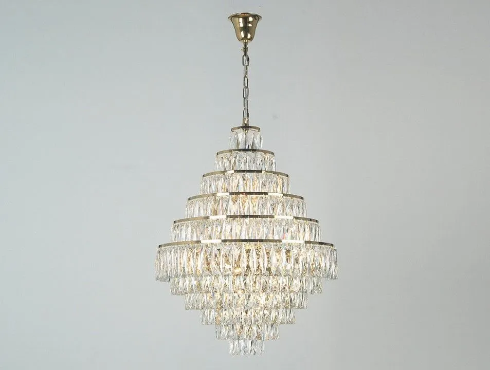 Подвесная люстра Newport 10120 10125+15/C gold