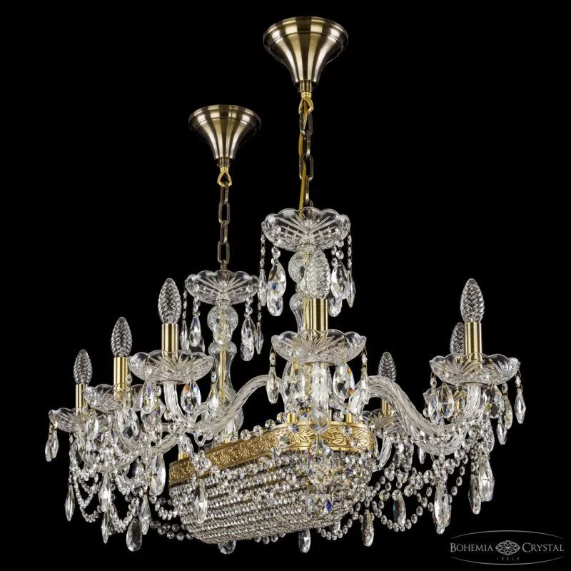Подвесная люстра Bohemia Ivele Crystal 1453 1453/10/195/600 FP