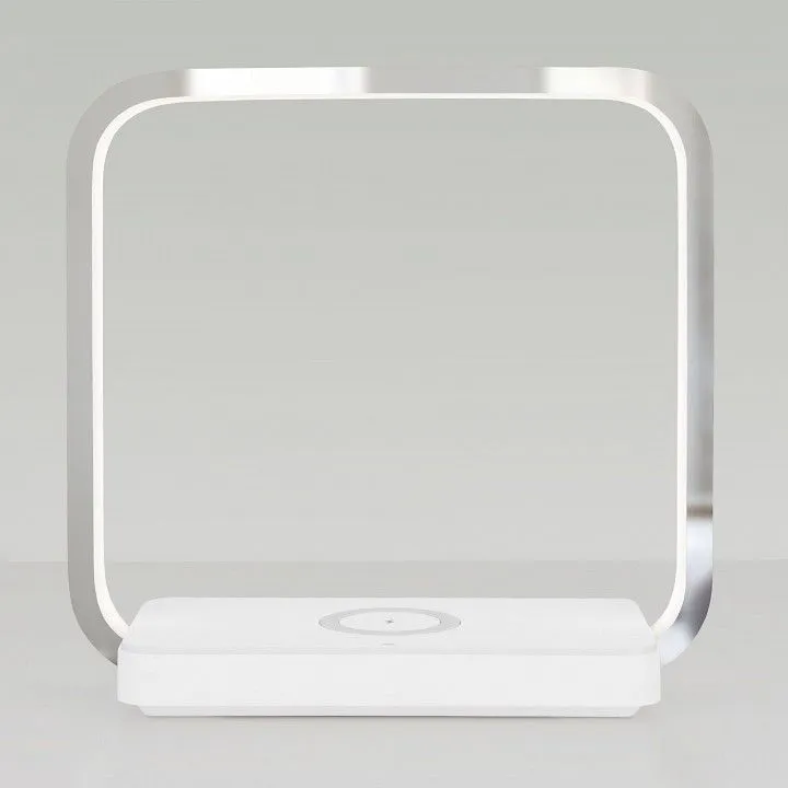 Настольная лампа офисная Eurosvet Frame 80502/1 хром Настольная лампа офисная Eurosvet Frame 80502/1 хром