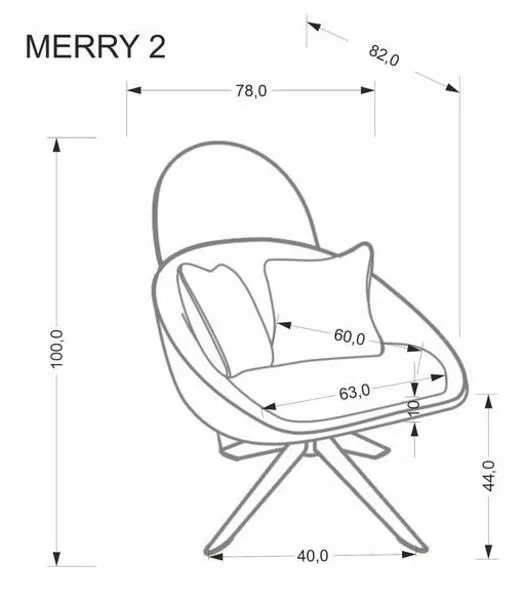 Кресло Merry 2