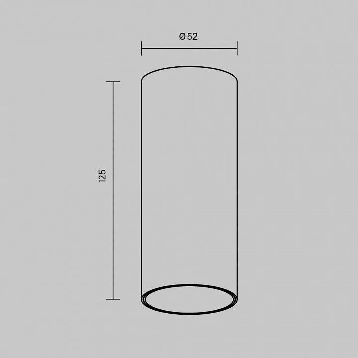 Накладной светильник Maytoni Technical Фокус C056CL-L12W2.7K-W-W