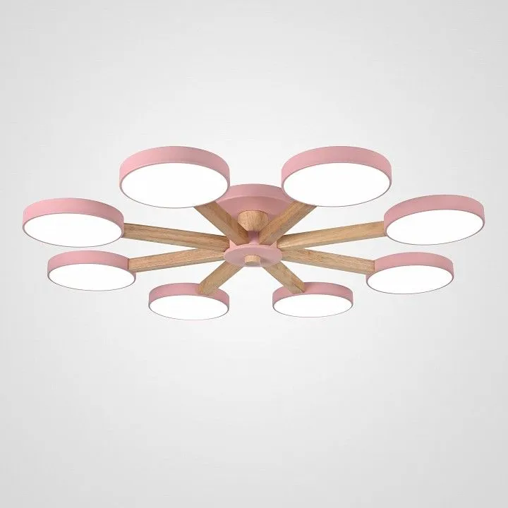 Люстра на штанге Imperiumloft TURNA Pink TURNA01