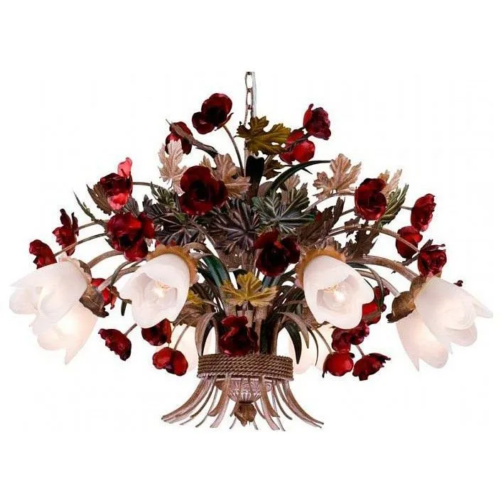 Подвесная люстра Lucia Tucci Fiori di Rose Fiori di rose 1760.8 Подвесная люстра Lucia Tucci Fiori di Rose Fiori di rose 1760.8