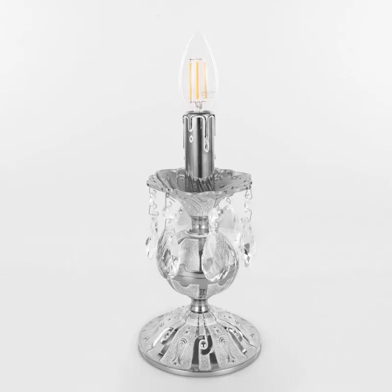 Настольная лампа декоративная Bohemia Ivele Crystal AL77 AL77500L/1-23 NW