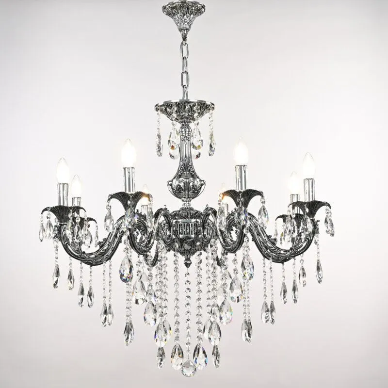 Подвесная люстра Bohemia Ivele Crystal AL7901 AL79101/8/250 B NB