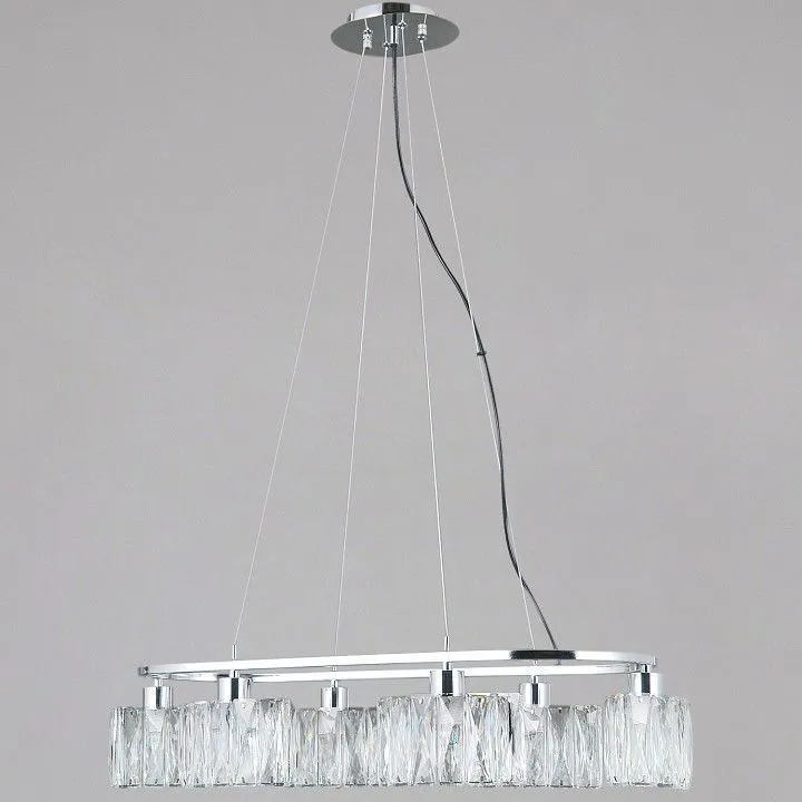 Подвесная люстра ILLUMICO  IL0834-6PSQ-26 CR DS