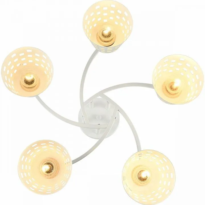 Потолочная люстра Reluce 01384 01384-0.3-05 WH+CR