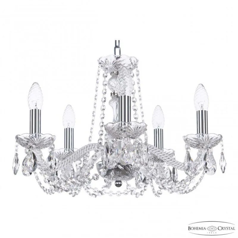 Подвесная люстра Bohemia Ivele Crystal 119 119/5/165 Ni