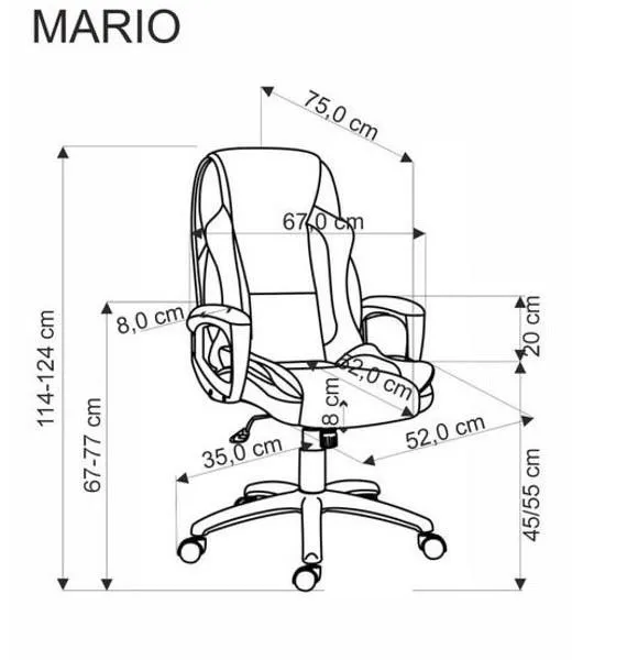 Кресло компьютерное Mario