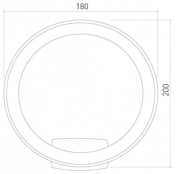 Светильник на штанге Elektrostandard Ring a054931