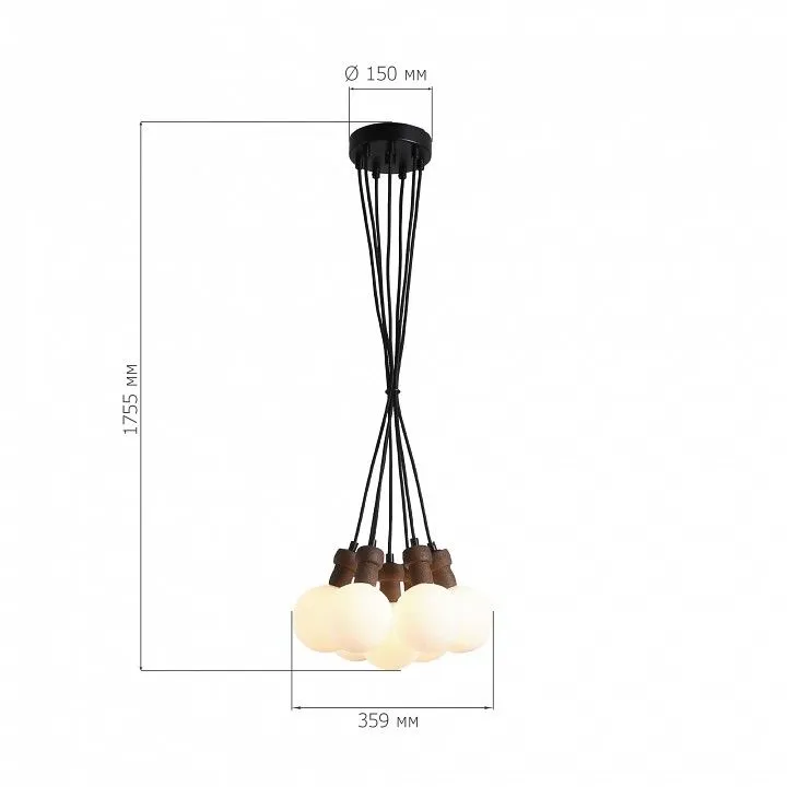 Подвесной светильник ST-Luce Cork SL6226.403.07