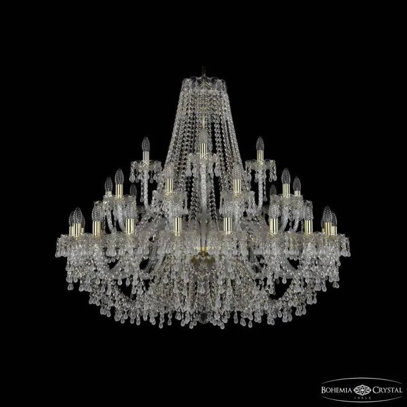 Подвесная люстра Bohemia Ivele Crystal 1410 1410/20+10+5/400 G V0300