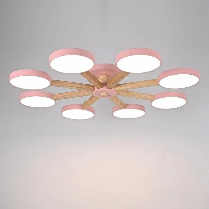 Люстра на штанге Imperiumloft TURNA Pink TURNA01