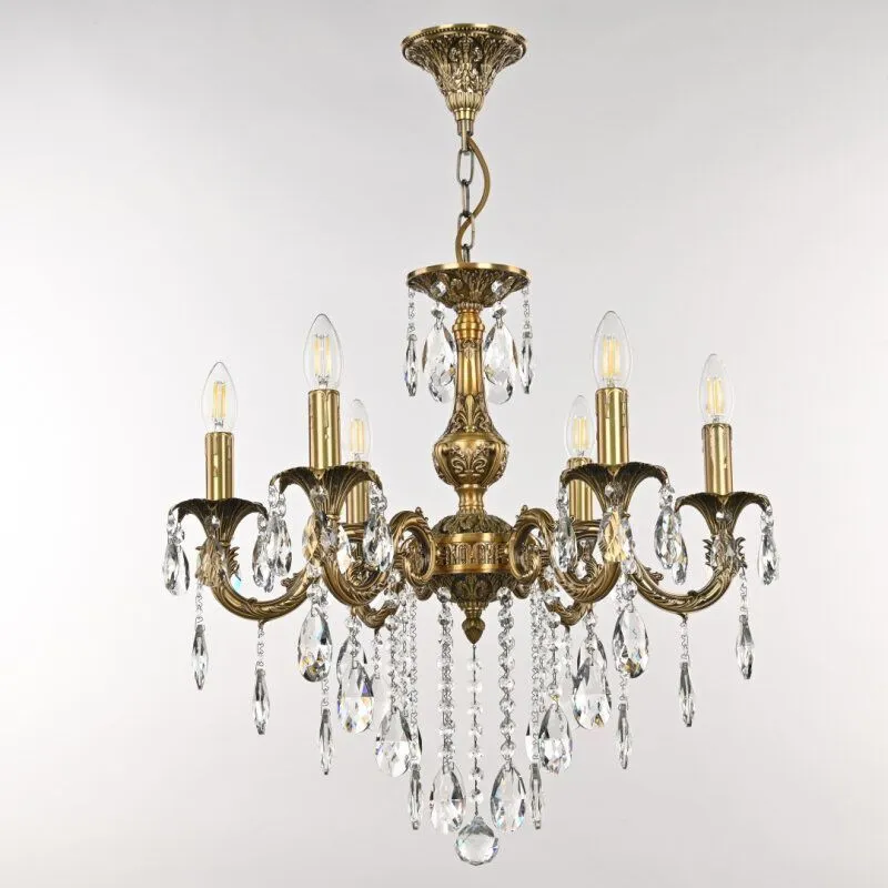Подвесная люстра Bohemia Ivele Crystal AL7901 AL79101/6/175 B FP