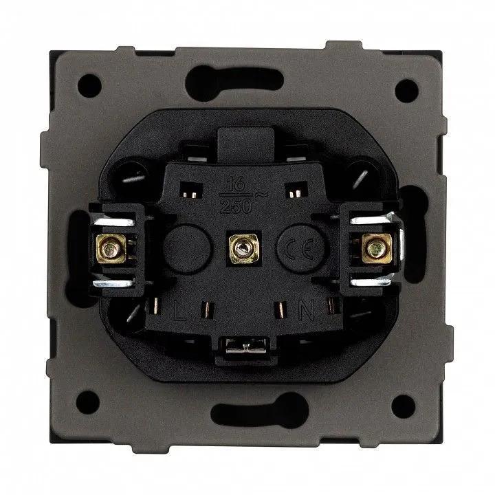 Розетка с заземлением, без рамки Arlight SCT-TENDO 054640