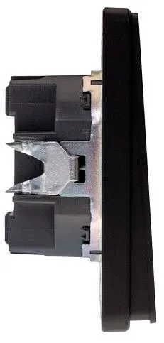 Переключатель проходной одноклавишный без рамки Kranz ROUND KR-78-0708-3