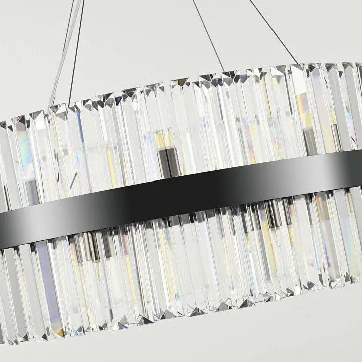 Подвесная люстра Arte Milano Белладжо 440110.460.12.G9.B1 BK