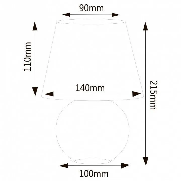 Настольная лампа декоративная Uniel UML-B303 UL-00012428