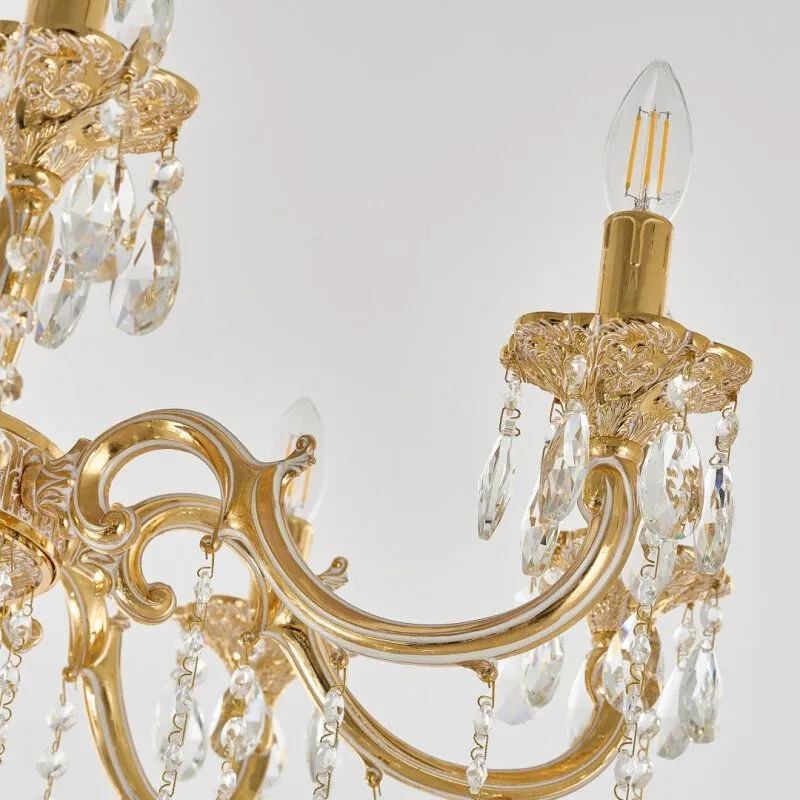 Подвесная люстра Bohemia Ivele Crystal AL7801 AL78101/8/250 A GW