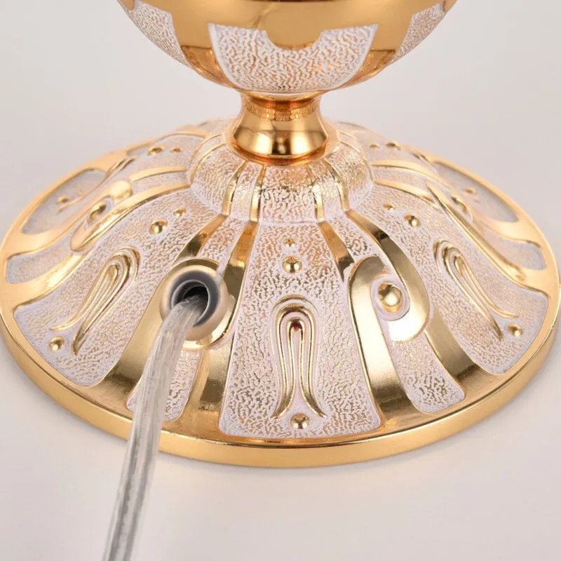 Настольная лампа декоративная Bohemia Ivele Crystal AL77 AL77200L/1-25 GW