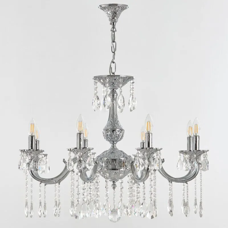 Подвесная люстра Bohemia Ivele Crystal AL7801 AL78101/8/250 A Ni