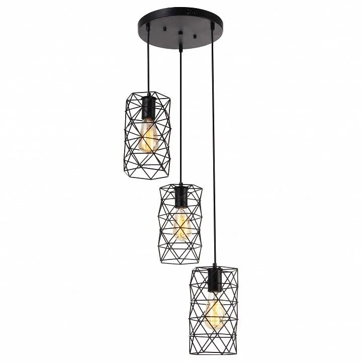 Подвесная люстра TopLight Marcia TL1175H-03BK
