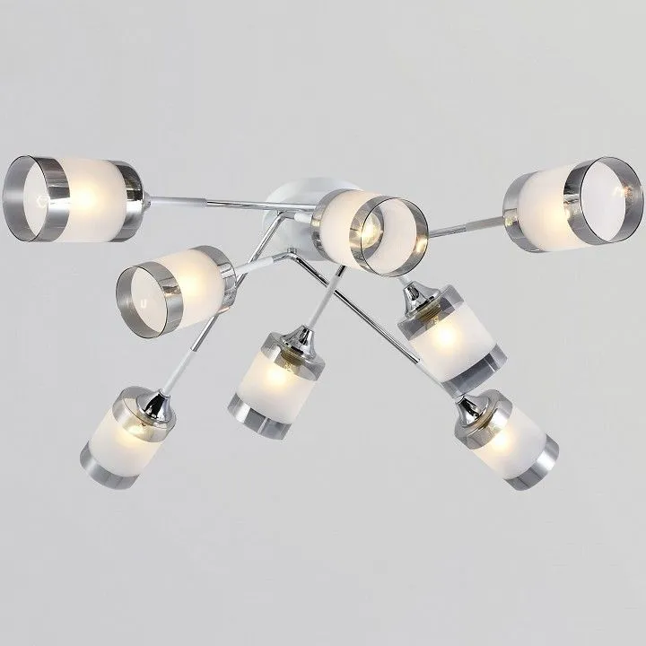 Потолочная люстра Reluce 01354 01354-0.3-08 WH+CR