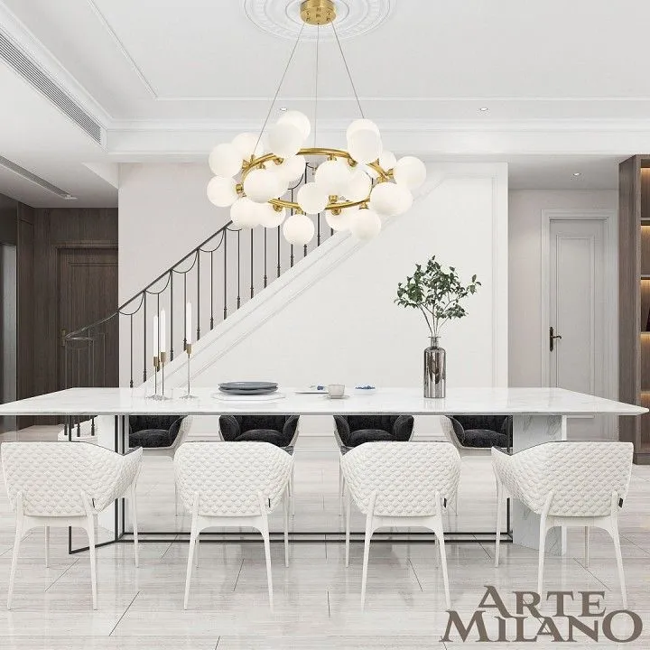 Подвесная люстра Arte Milano AM-55398 BA.55398.D700.G9.25 G