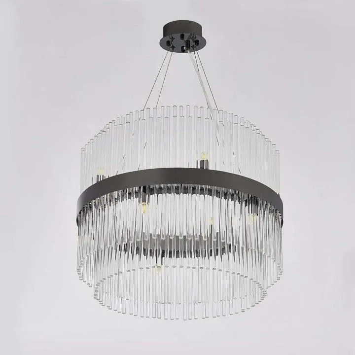 Подвесная люстра Arte Milano Бари 430110.500.10.G9.C1 BK