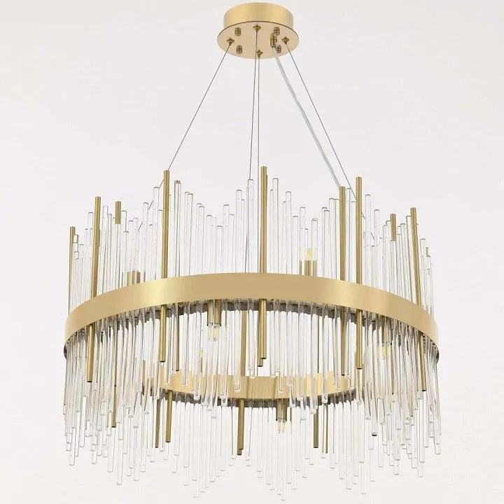 Подвесная люстра Arte Milano Бари 430110.600.12.G9.A2 BS
