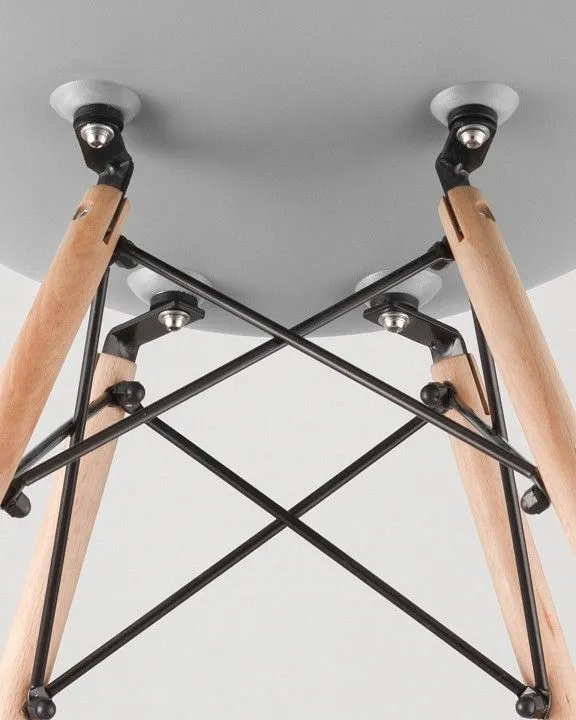 Набор из 4 стульев Stool Group Eames 8056PP WHITE X4, УТ000004728 Набор из 4 стульев Stool Group Eames 8056PP WHITE X4, УТ000004728