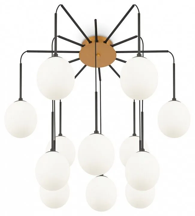 Потолочная люстра Maytoni Бранч MOD176PL-12G