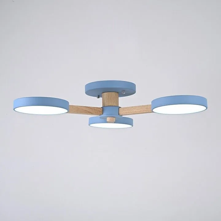 Люстра на штанге Imperiumloft TURNA Blue TURNA01