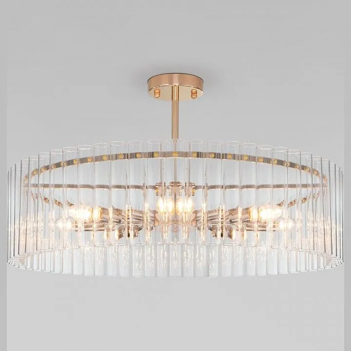 Люстра на штанге Bogate's Flamel 373/8 Smart золото