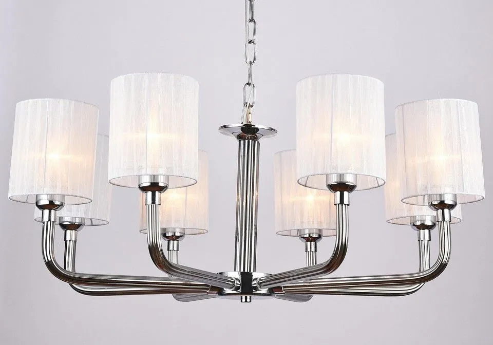 Подвесная люстра ILLUMICO  IL1256-8PPA-29 CR Romei