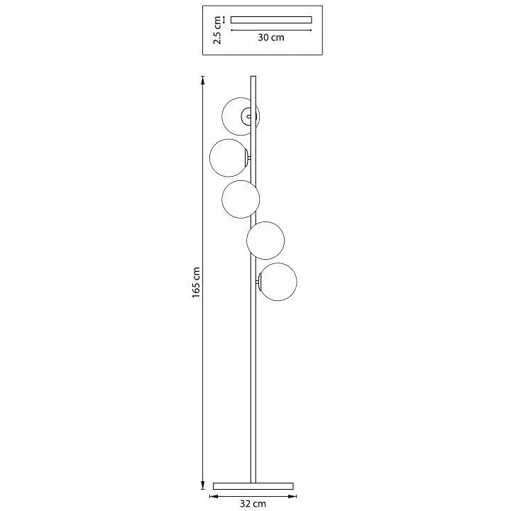 Торшер Lightstar Croco 815757