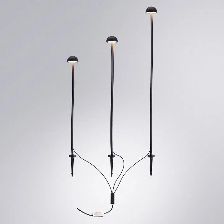 Наземный низкий светильник Arte Lamp MOTUS A1081PA-3BK