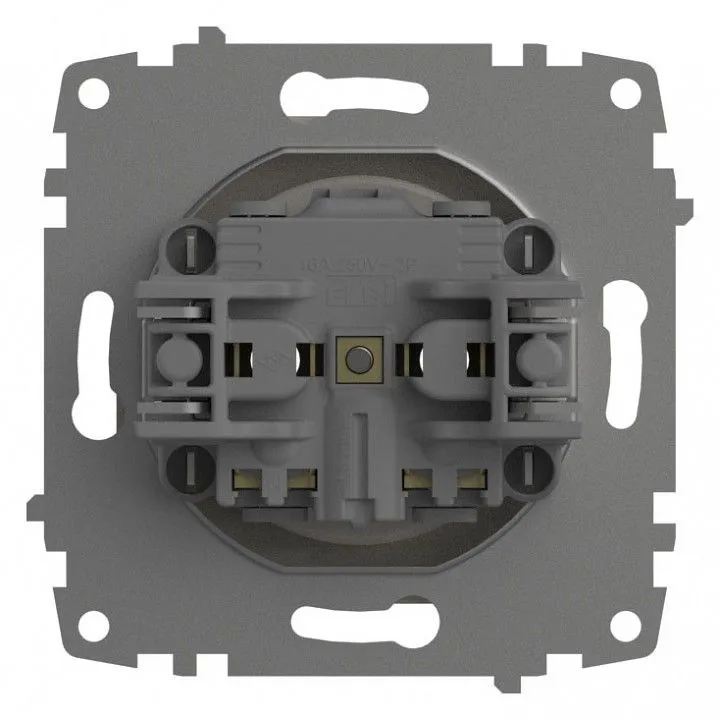 Розетка без заземления, без рамки Elbi Eleсtriс Zena Vega 609-010200-215