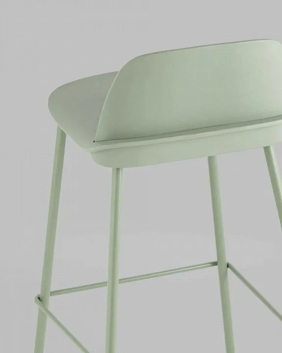 Набор из 4 стульев барных Stool Group Mist 8063T 75 greyish green 70077 BOX, УТ000038328 Набор из 4 стульев барных Stool Group Mist 8063T 75 greyish green 70077 BOX, УТ000038328