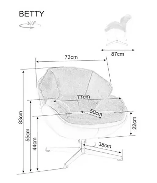 Кресло Betty