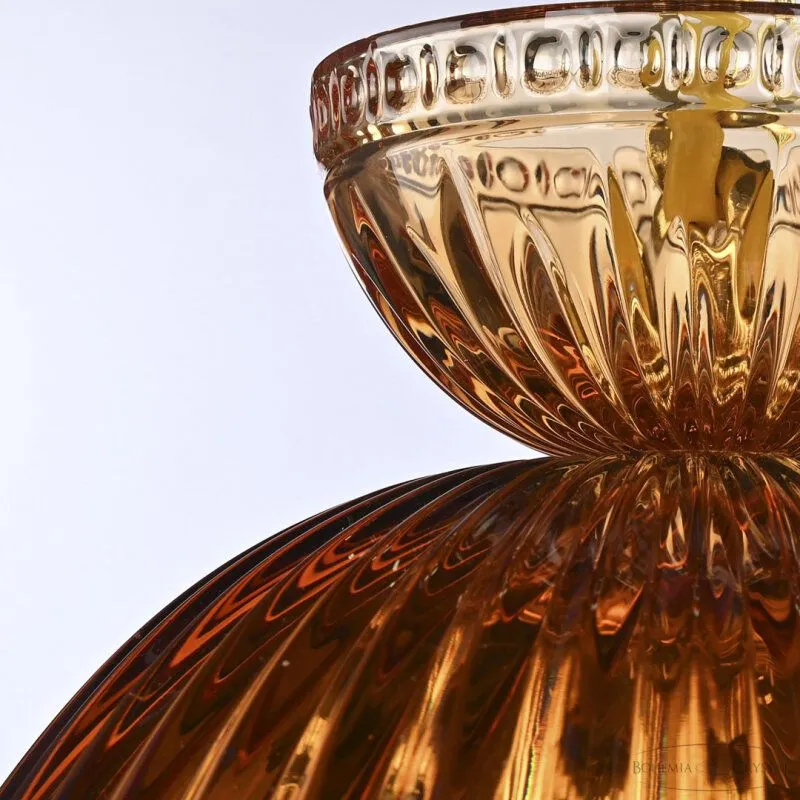 Подвесная люстра Bohemia Ivele Crystal 5478 5478/22 G Amber/M-1G